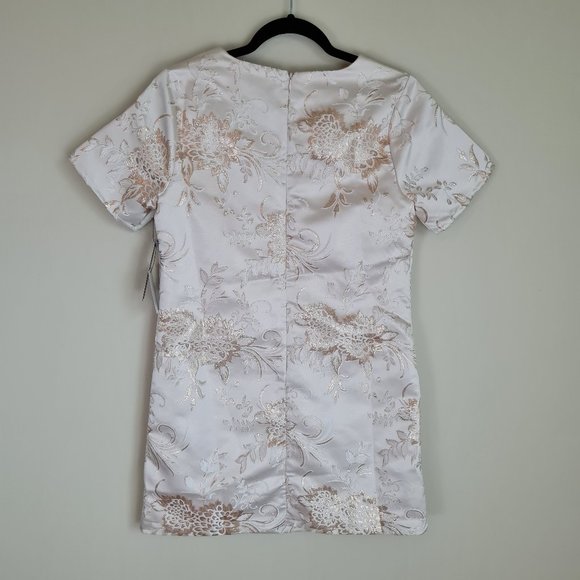 NWT Go with the Glow Metallic Champagne Floral - Picture 10 of 10